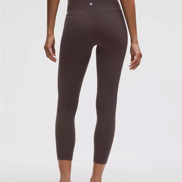 Lululemon Align High Rise Legging Pant 25” Size 6 Brown - Picture 2 of 6